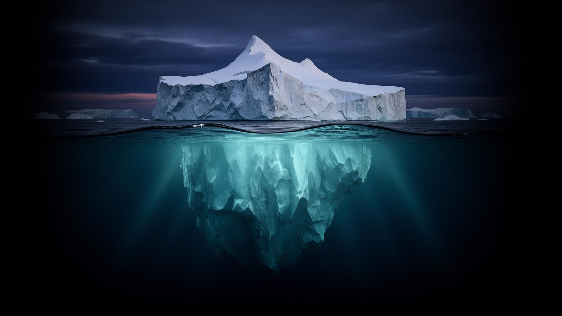 Iceberg do marketing: o que o mercado vê na superfície e o que realmente gera resultado abaixo da linha d'água